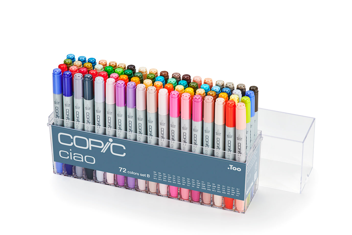 Copic Ciao Markers: 72 Color - Set A