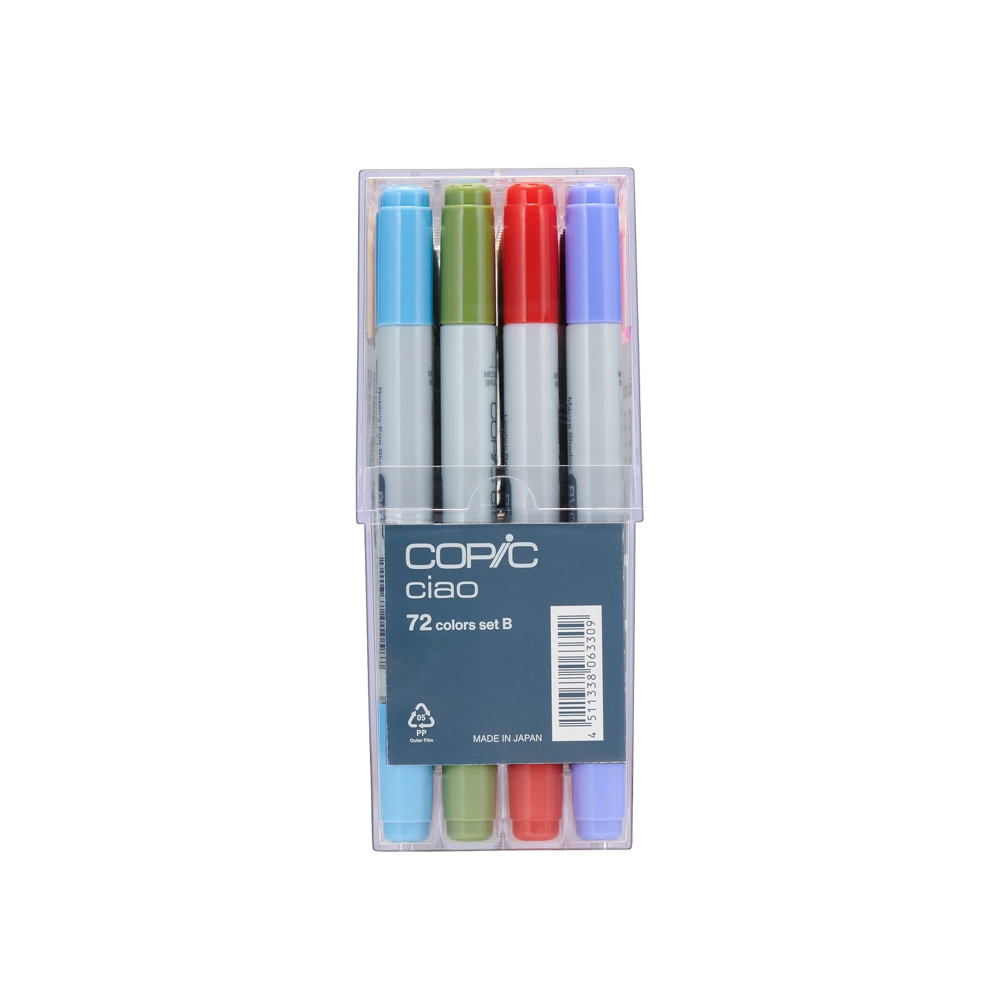Copic Ciao Markers: 72 Color - Set A