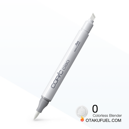Copic Ciao 0 Colorless Blender <inline style="float: right; margin-right: 10px; background-color: rgb(255, 255, 255);">&nbsp;&nbsp;&nbsp;&nbsp;&nbsp;&nbsp; </inline>
