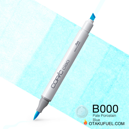 Copic Ciao B000 Pale Porcelain Blue <inline style="float: right; margin-right: 10px; background-color: rgb(230, 244, 244);">&nbsp;&nbsp;&nbsp;&nbsp;&nbsp;&nbsp; </inline>