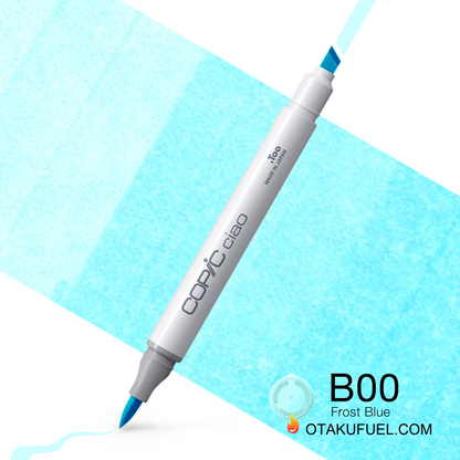 Copic Ciao B00 Frost Blue <inline style="float: right; margin-right: 10px; background-color: rgb(226, 244, 248);">&nbsp;&nbsp;&nbsp;&nbsp;&nbsp;&nbsp; </inline>