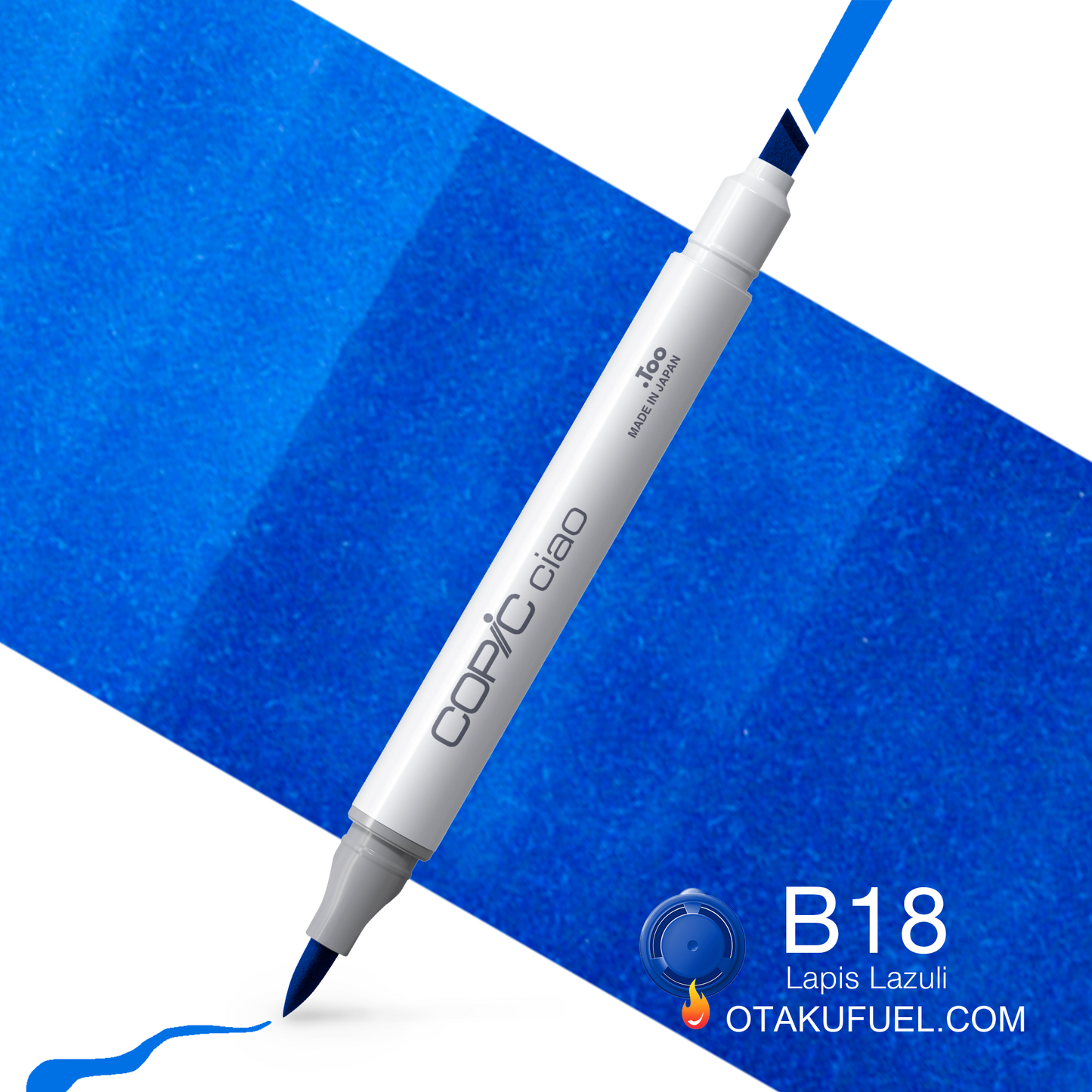 Copic Ciao B18 Lapis Lazuli <inline style="float: right; margin-right: 10px; background-color: rgb(33, 138, 203);">&nbsp;&nbsp;&nbsp;&nbsp;&nbsp;&nbsp; </inline>