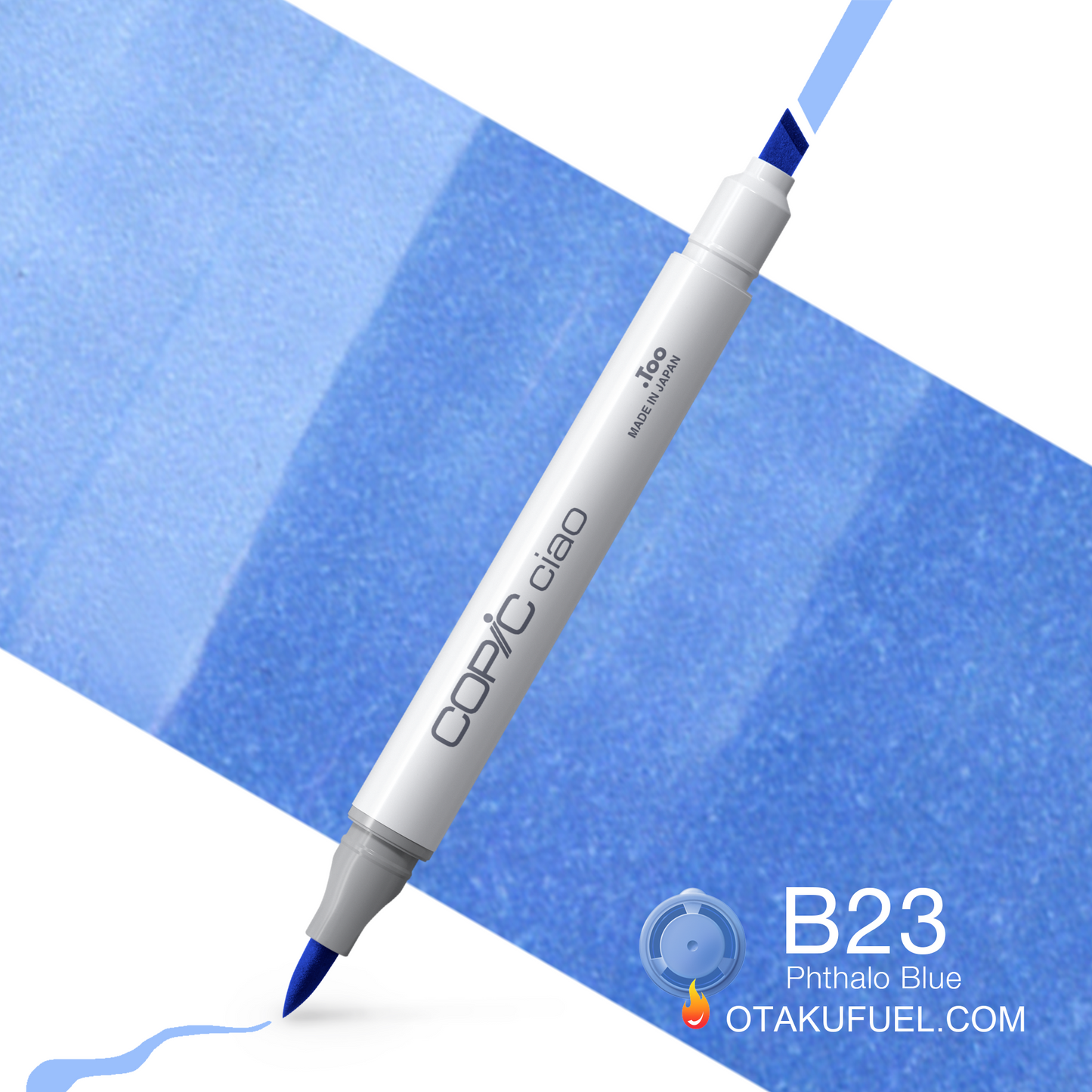 Copic Ciao B23 Phthalo Blue <inline style="float: right; margin-right: 10px; background-color: rgb(145, 193, 231);">&nbsp;&nbsp;&nbsp;&nbsp;&nbsp;&nbsp; </inline>
