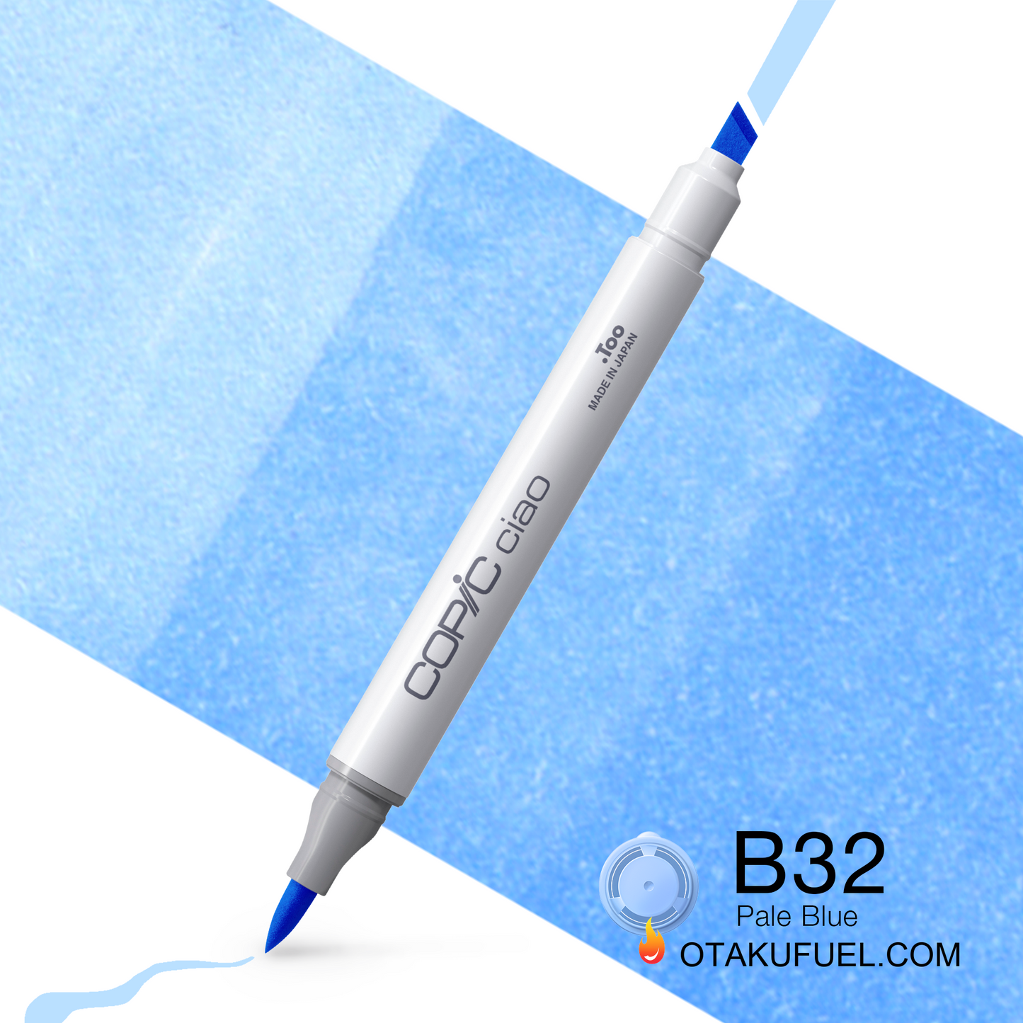 Copic Ciao B32 Pale Blue <inline style="float: right; margin-right: 10px; background-color: rgb(226, 239, 245);">&nbsp;&nbsp;&nbsp;&nbsp;&nbsp;&nbsp; </inline>
