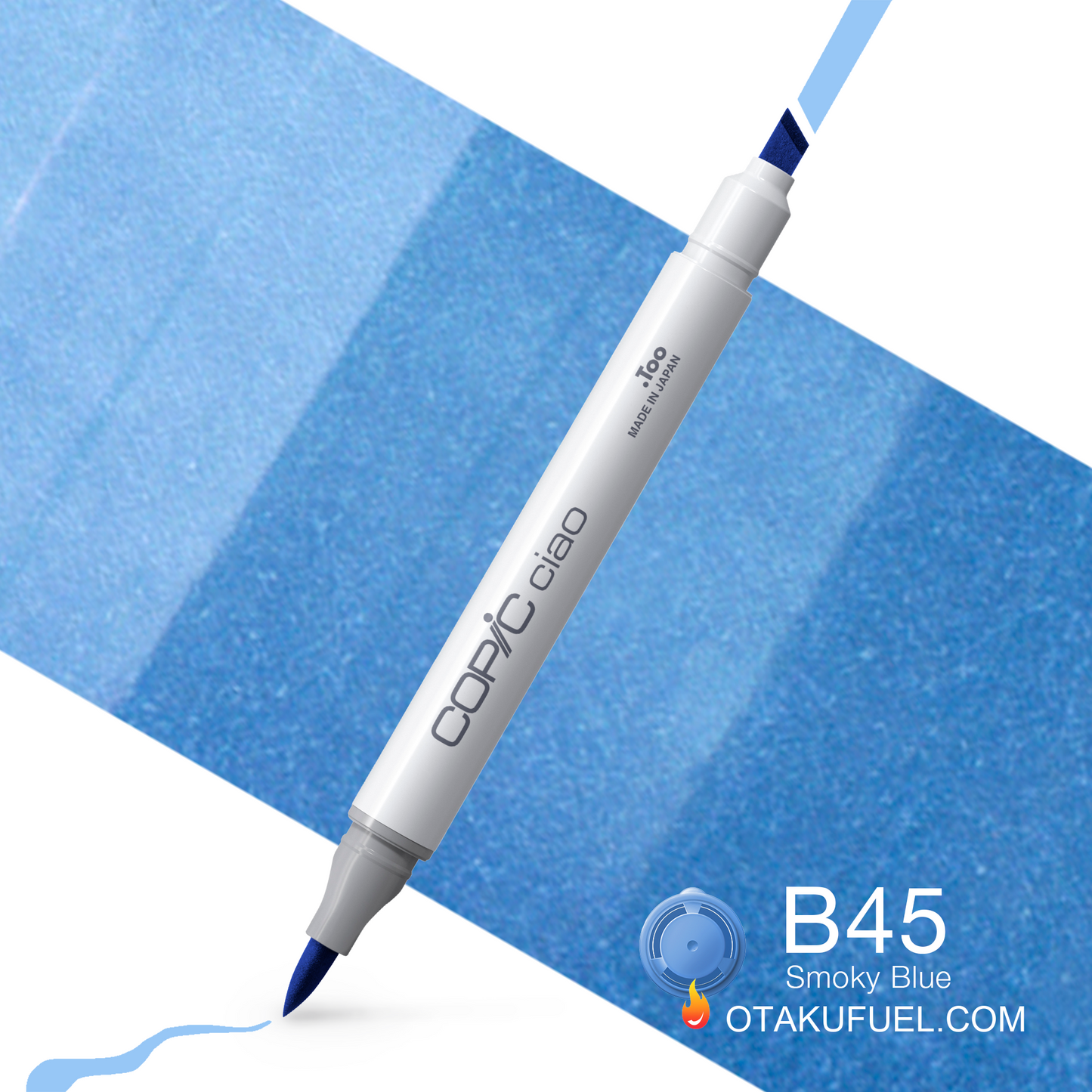 Copic Ciao B45 Smoky Blue <inline style="float: right; margin-right: 10px; background-color: rgb(225, 237, 249);">&nbsp;&nbsp;&nbsp;&nbsp;&nbsp;&nbsp; </inline>