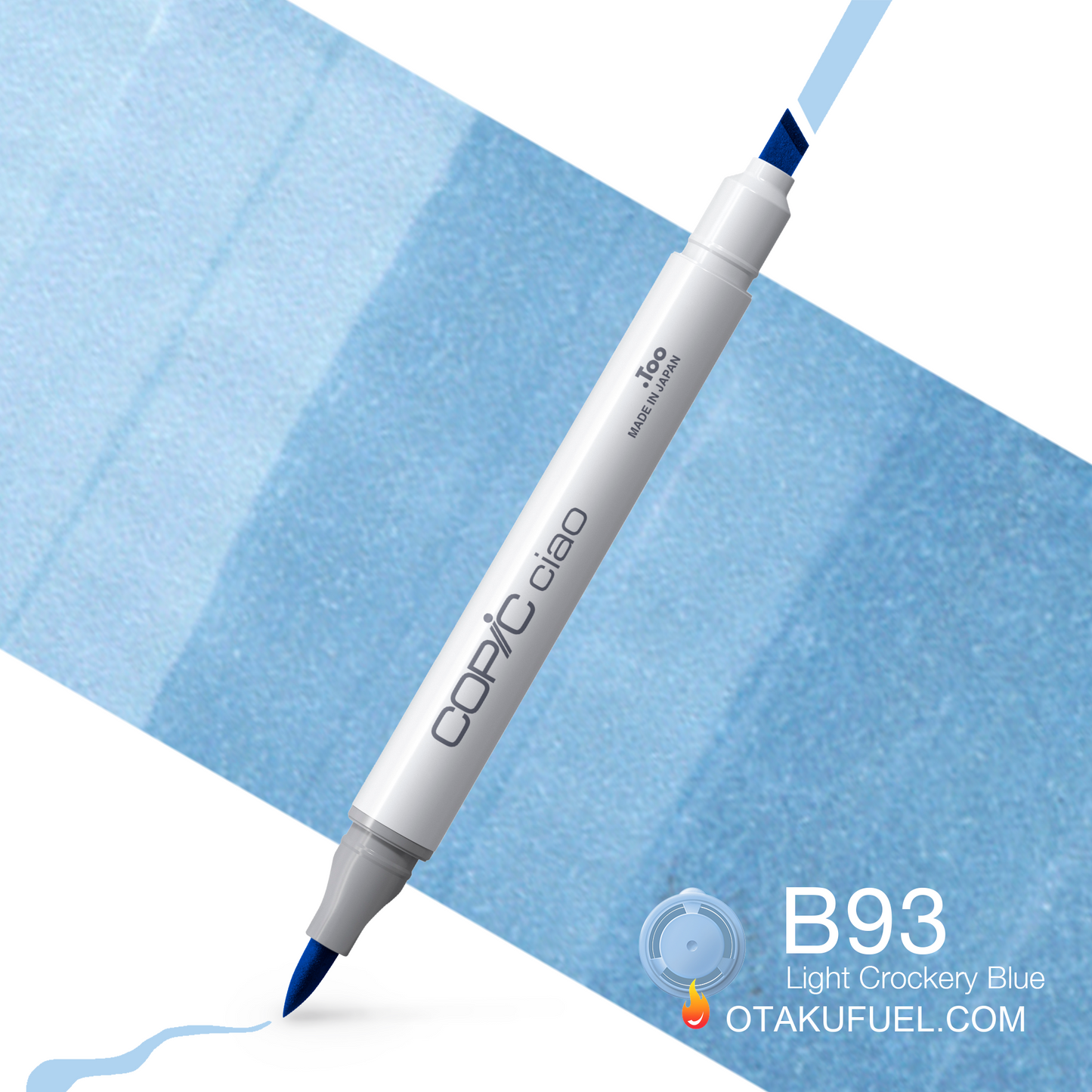 Copic Ciao B93 Light Crockery Blue <inline style="float: right; margin-right: 10px; background-color: rgb(152, 194, 219);">&nbsp;&nbsp;&nbsp;&nbsp;&nbsp;&nbsp; </inline>