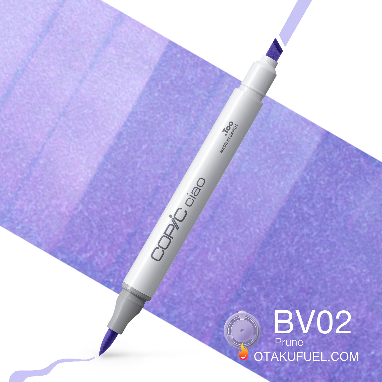 Copic Ciao BV02 Prune <inline style="float: right; margin-right: 10px; background-color: rgb(170, 184, 219);">&nbsp;&nbsp;&nbsp;&nbsp;&nbsp;&nbsp; </inline>
