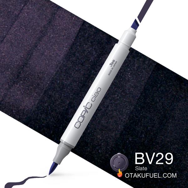 Copic Ciao BV29 Slate <inline style="float: right; margin-right: 10px; background-color: rgb(57, 68, 88);">&nbsp;&nbsp;&nbsp;&nbsp;&nbsp;&nbsp; </inline>