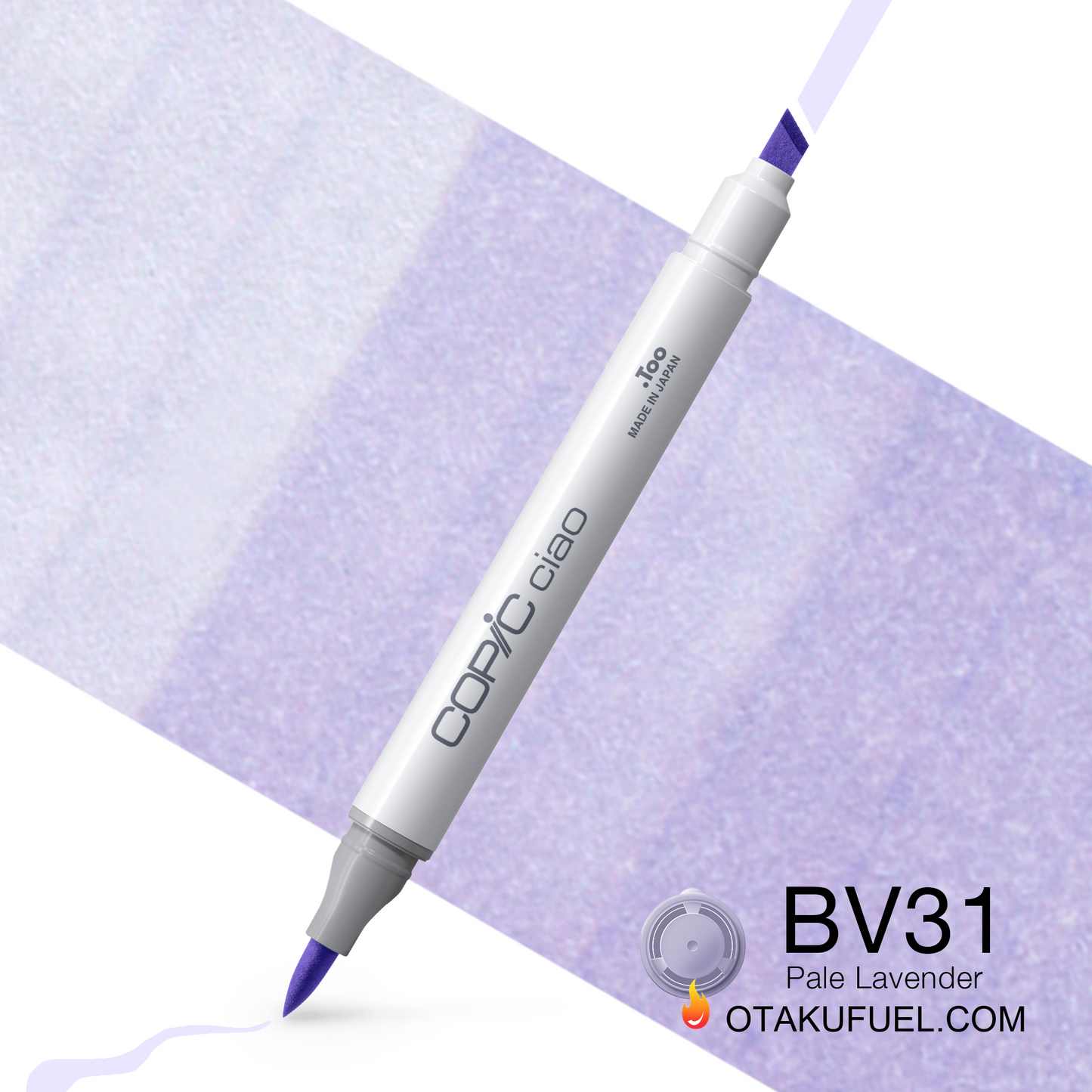 Copic Ciao BV31 Pale Lavender <inline style="float: right; margin-right: 10px; background-color: rgb(219, 226, 242);">&nbsp;&nbsp;&nbsp;&nbsp;&nbsp;&nbsp; </inline>