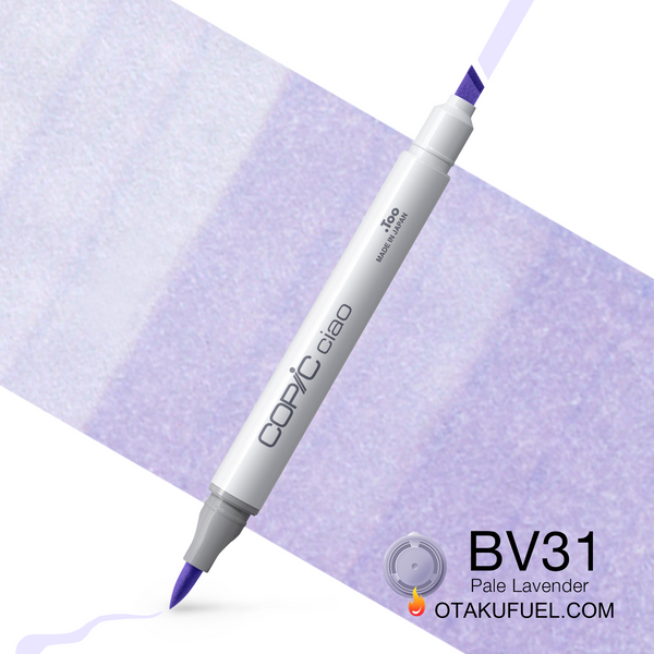 Copic Ciao BV31 Pale Lavender <inline style="float: right; margin-right: 10px; background-color: rgb(219, 226, 242);">&nbsp;&nbsp;&nbsp;&nbsp;&nbsp;&nbsp; </inline>