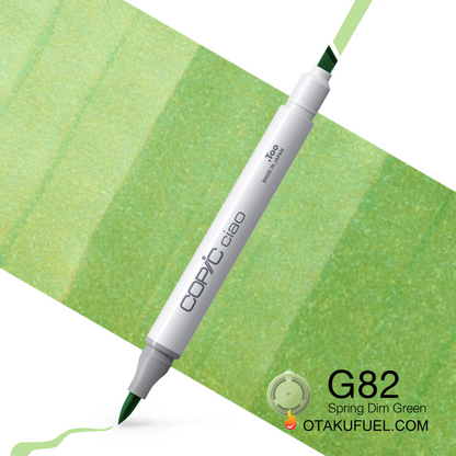 Copic Ciao G82 Spring Dim Green <inline style="float: right; margin-right: 10px; background-color: rgb(226, 240, 216);">&nbsp;&nbsp;&nbsp;&nbsp;&nbsp;&nbsp; </inline>