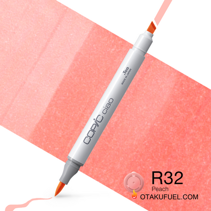 Copic Ciao R32 Peach <inline style="float: right; margin-right: 10px; background-color: rgb(249, 192, 185);">&nbsp;&nbsp;&nbsp;&nbsp;&nbsp;&nbsp; </inline>