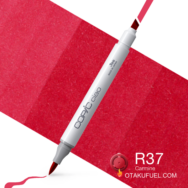 Copic Ciao R37 Carmine <inline style="float: right; margin-right: 10px; background-color: rgb(233, 109, 117);">&nbsp;&nbsp;&nbsp;&nbsp;&nbsp;&nbsp; </inline>