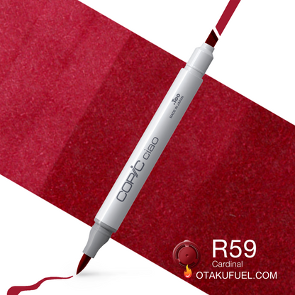 Copic Ciao R59 Cardinal <inline style="float: right; margin-right: 10px; background-color: rgb(183, 79, 112);">&nbsp;&nbsp;&nbsp;&nbsp;&nbsp;&nbsp; </inline>