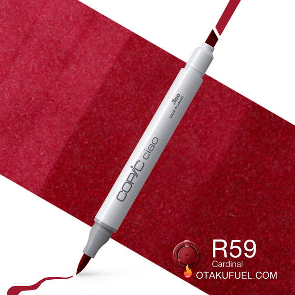 Copic Ciao R59 Cardinal <inline style="float: right; margin-right: 10px; background-color: rgb(183, 79, 112);">&nbsp;&nbsp;&nbsp;&nbsp;&nbsp;&nbsp; </inline>