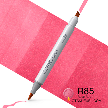 Copic Ciao R85 Rose Red <inline style="float: right; margin-right: 10px; background-color: rgb(211, 106, 147);">&nbsp;&nbsp;&nbsp;&nbsp;&nbsp;&nbsp; </inline>