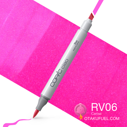 Copic Ciao RV06 Cerise <inline style="float: right; margin-right: 10px; background-color: rgb(243, 134, 175);">&nbsp;&nbsp;&nbsp;&nbsp;&nbsp;&nbsp; </inline>