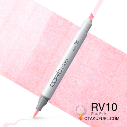 Copic Ciao RV10 Pale Pink <inline style="float: right; margin-right: 10px; background-color: rgb(253, 236, 244);">&nbsp;&nbsp;&nbsp;&nbsp;&nbsp;&nbsp; </inline>