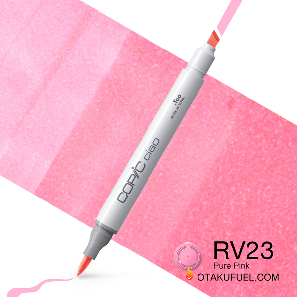 Copic Ciao RV23 Pure Pink <inline style="float: right; margin-right: 10px; background-color: rgb(248, 186, 201);">&nbsp;&nbsp;&nbsp;&nbsp;&nbsp;&nbsp; </inline>
