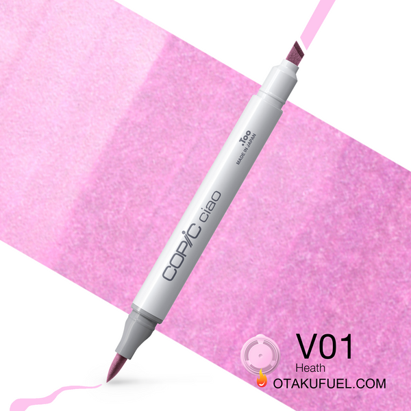 Copic Ciao V01 Heath <inline style="float: right; margin-right: 10px; background-color: rgb(220, 186, 205);">&nbsp;&nbsp;&nbsp;&nbsp;&nbsp;&nbsp; </inline>