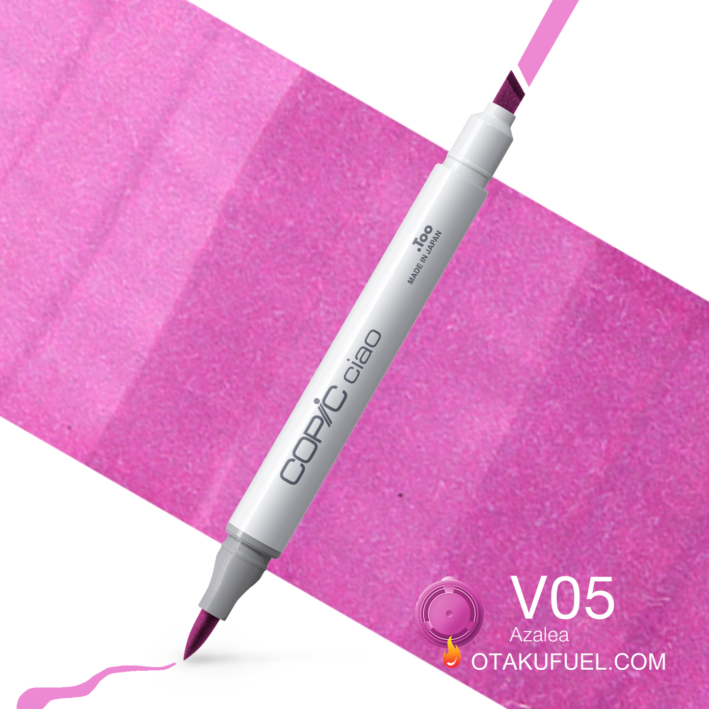 Copic Ciao V05 Azalea<inline style="float: right; margin-right: 10px; background-color: rgb(215, 158, 188);">&nbsp;&nbsp;&nbsp;&nbsp;&nbsp;&nbsp; </inline>