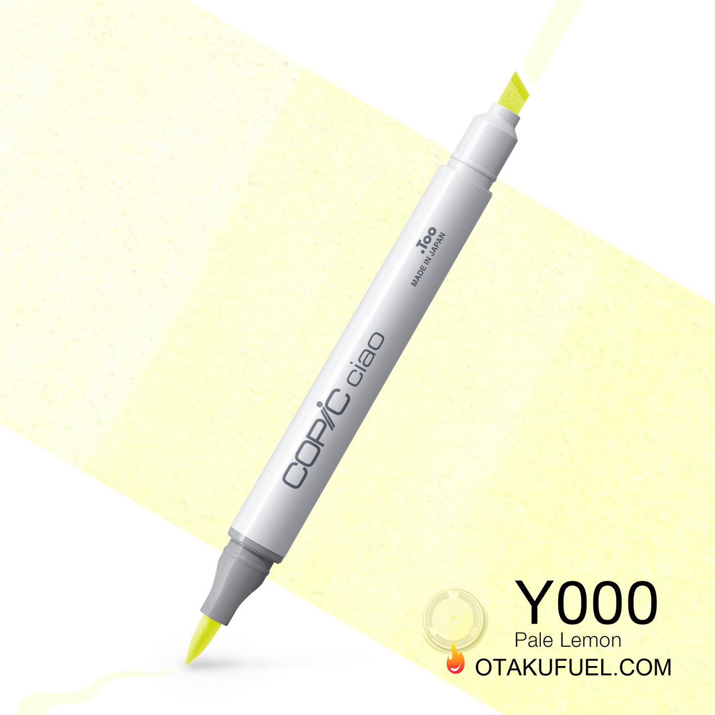 Copic Ciao Y000 Pale Lemon <inline style="float: right; margin-right: 10px; background-color: rgb(255, 254, 242);">&nbsp;&nbsp;&nbsp;&nbsp;&nbsp;&nbsp; </inline>