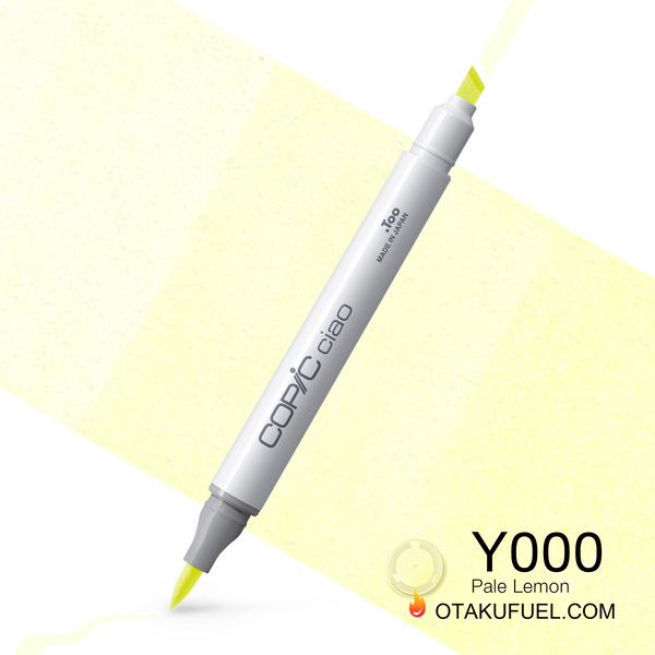 Copic Ciao Y000 Pale Lemon <inline style="float: right; margin-right: 10px; background-color: rgb(255, 254, 242);">&nbsp;&nbsp;&nbsp;&nbsp;&nbsp;&nbsp; </inline>