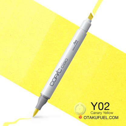 Copic Ciao Y02 Canary Yellow <inline style="float: right; margin-right: 10px; background-color: rgb(246, 242, 151);">&nbsp;&nbsp;&nbsp;&nbsp;&nbsp;&nbsp; </inline>
