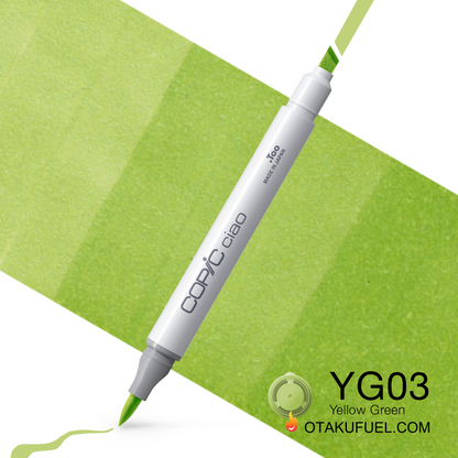 Copic Ciao YG03 Yellow Green <inline style="float: right; margin-right: 10px; background-color: rgb(224,235,169);">&nbsp;&nbsp;&nbsp;&nbsp;&nbsp;&nbsp; </inline>