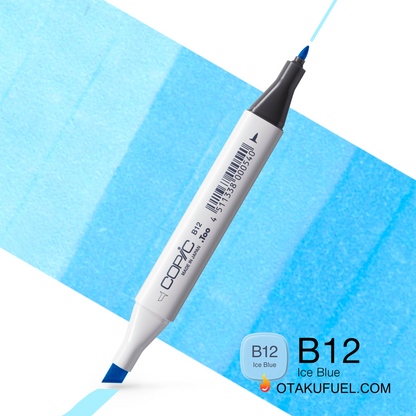 B12-C Ice Blue CLASSIC Copic Marker <inline style="float: right; margin-right: 10px; background-color: rgb(199, 229, 237);">&nbsp;&nbsp;&nbsp;&nbsp;&nbsp;&nbsp; </inline>
