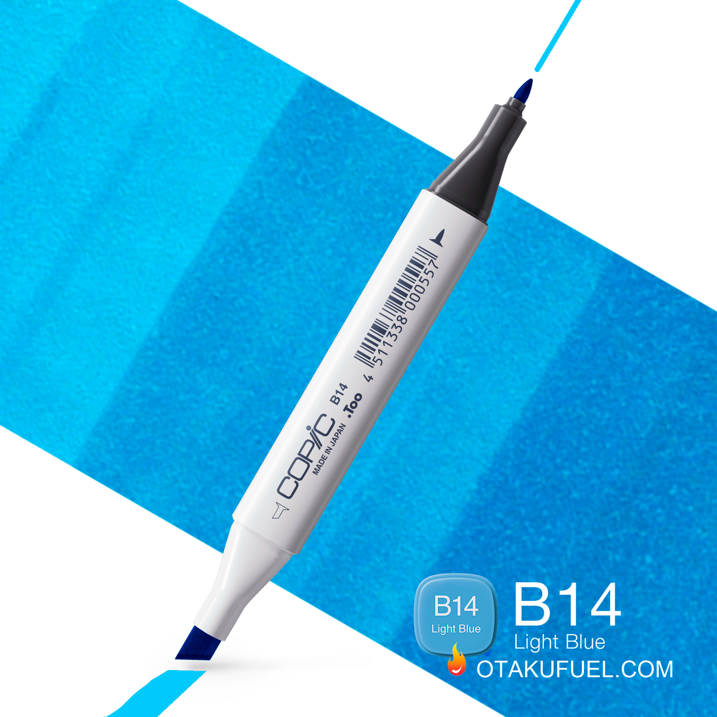 B14-C Light Blue CLASSIC Copic Marker <inline style="float: right; margin-right: 10px; background-color: rgb(112, 205, 236);">&nbsp;&nbsp;&nbsp;&nbsp;&nbsp;&nbsp; </inline>