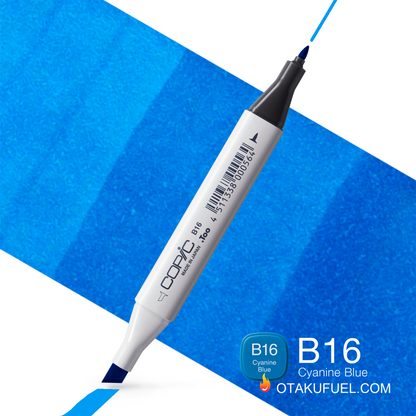 B16-C Cyanine Blue CLASSIC Copic Marker <inline style="float: right; margin-right: 10px; background-color: rgb(27, 189, 235);">&nbsp;&nbsp;&nbsp;&nbsp;&nbsp;&nbsp; </inline>