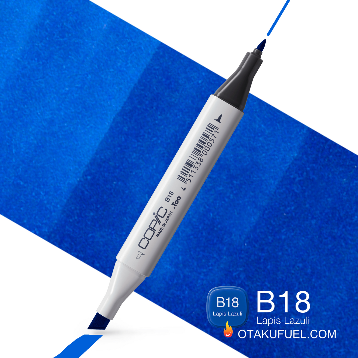 B18-C Lapis Lazuli CLASSIC Copic Marker <inline style="float: right; margin-right: 10px; background-color: rgb(33, 138, 203);">&nbsp;&nbsp;&nbsp;&nbsp;&nbsp;&nbsp; </inline>