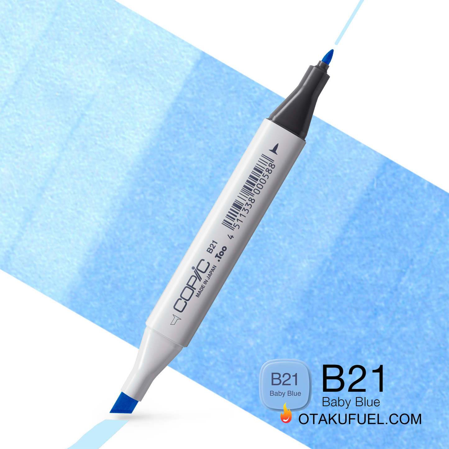 B21-C Baby Blue CLASSIC Copic Marker <inline style="float: right; margin-right: 10px; background-color: rgb(220, 237, 247);">&nbsp;&nbsp;&nbsp;&nbsp;&nbsp;&nbsp; </inline>