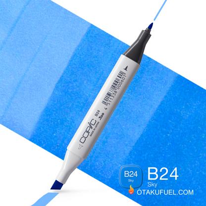 B24-C Sky CLASSIC Copic Marker <inline style="float: right; margin-right: 10px; background-color: rgb(137, 205, 240);">&nbsp;&nbsp;&nbsp;&nbsp;&nbsp;&nbsp; </inline>