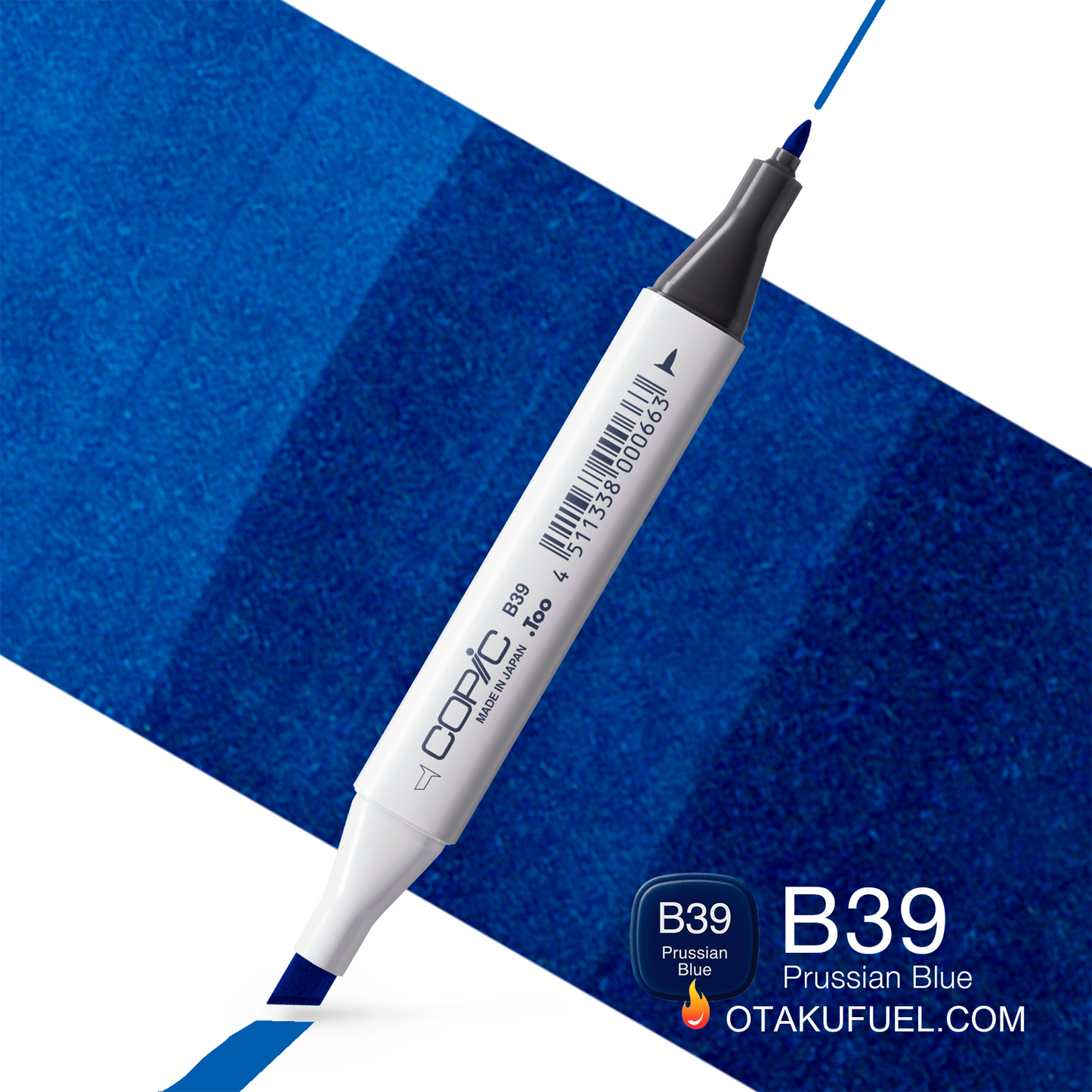 B39-C Prussian Blue CLASSIC Copic Marker <inline style="float: right; margin-right: 10px; background-color: rgb(43, 100, 171);">&nbsp;&nbsp;&nbsp;&nbsp;&nbsp;&nbsp; </inline>
