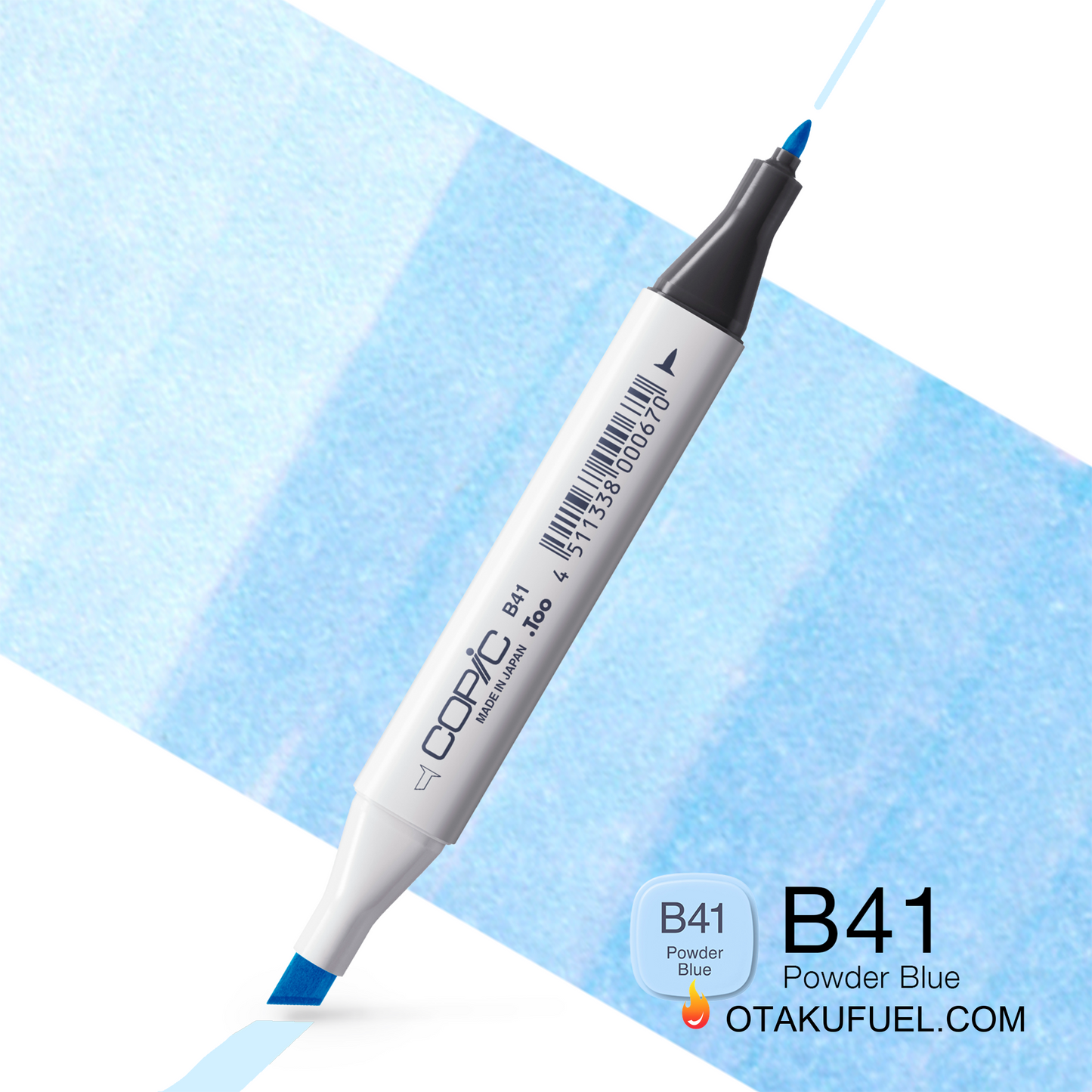 B41-C Powder Blue CLASSIC Copic Marker <inline style="float: right; margin-right: 10px; background-color: rgb(225, 237, 249);">&nbsp;&nbsp;&nbsp;&nbsp;&nbsp;&nbsp; </inline>