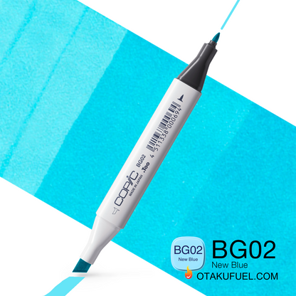 BG02-C New Blue CLASSIC Copic Marker <inline style="float: right; margin-right: 10px; background-color: rgb(198, 231, 236);">&nbsp;&nbsp;&nbsp;&nbsp;&nbsp;&nbsp; </inline>