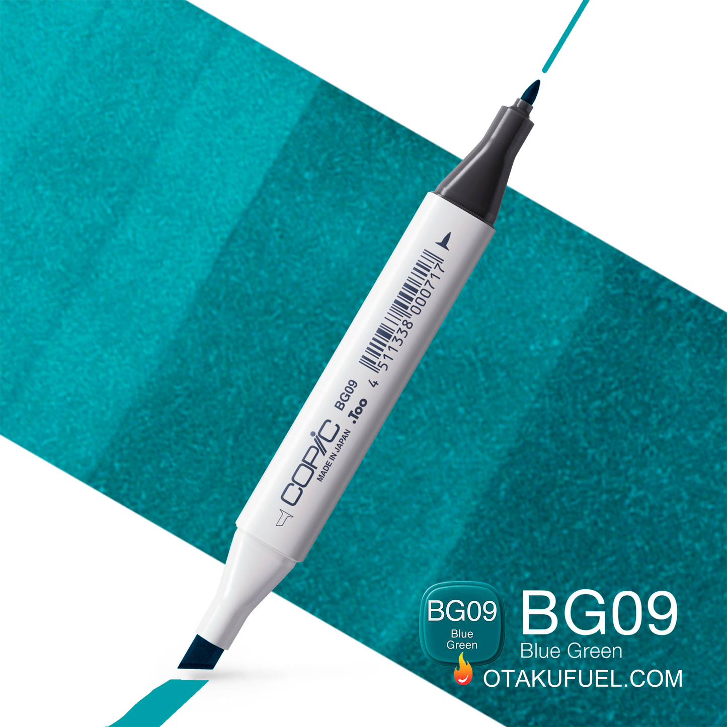 BG09-C Blue Green CLASSIC Copic Marker <inline style="float: right; margin-right: 10px; background-color: rgb(20, 174, 198);">&nbsp;&nbsp;&nbsp;&nbsp;&nbsp;&nbsp; </inline>
