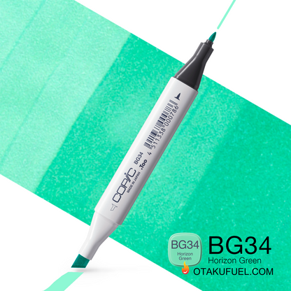 BG34-C Horizon Green CLASSIC Copic Marker <inline style="float: right; margin-right: 10px; background-color: rgb(162, 218, 215);">&nbsp;&nbsp;&nbsp;&nbsp;&nbsp;&nbsp; </inline>