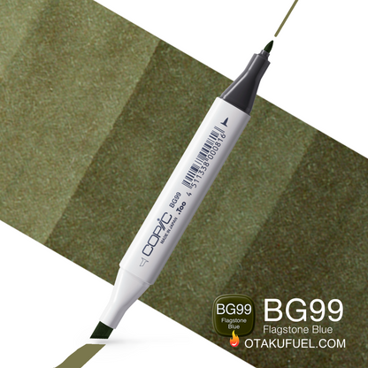 BG99-C Flagstone Blue CLASSIC Copic Marker <inline style="float: right; margin-right: 10px; background-color: rgb(112, 157, 137);">&nbsp;&nbsp;&nbsp;&nbsp;&nbsp;&nbsp; </inline>