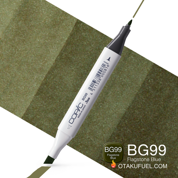 BG99-C Flagstone Blue CLASSIC Copic Marker <inline style="float: right; margin-right: 10px; background-color: rgb(112, 157, 137);">&nbsp;&nbsp;&nbsp;&nbsp;&nbsp;&nbsp; </inline>