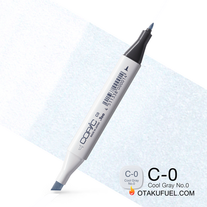 C0-C Cool Gray No. 0 CLASSIC Copic Marker <inline style="float: right; margin-right: 10px; background-color: rgb(226, 235, 242);">&nbsp;&nbsp;&nbsp;&nbsp;&nbsp;&nbsp; </inline>