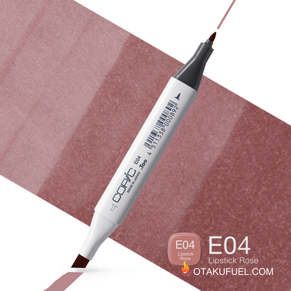 E04-C Lipstick Natural CLASSIC Copic Marker <inline style="float: right; margin-right: 10px; background-color: rgb(225, 185, 193);">&nbsp;&nbsp;&nbsp;&nbsp;&nbsp;&nbsp; </inline>