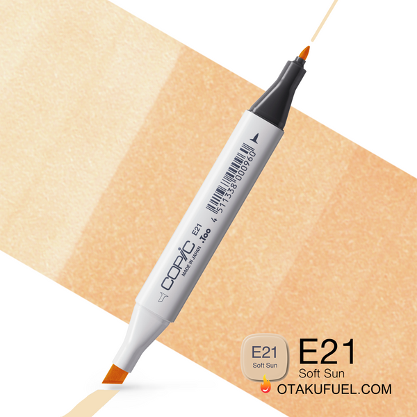 E21-C Soft Sun CLASSIC Copic Marker <inline style="float: right; margin-right: 10px; background-color: rgb(253, 225, 201);">&nbsp;&nbsp;&nbsp;&nbsp;&nbsp;&nbsp; </inline>