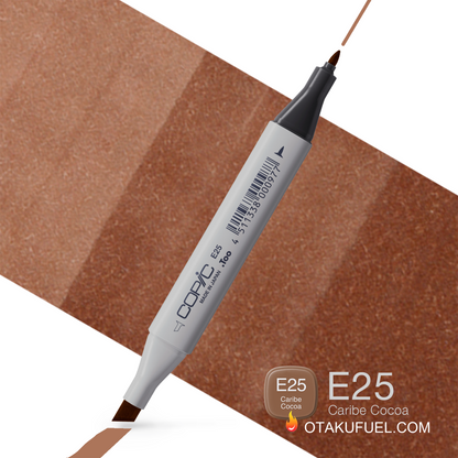 E25-C Caribe Cocoa CLASSIC Copic Marker <inline style="float: right; margin-right: 10px; background-color: rgb(198, 156, 123);">&nbsp;&nbsp;&nbsp;&nbsp;&nbsp;&nbsp; </inline>