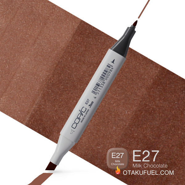 E27-C Milk Chocolate CLASSIC Copic Marker <inline style="float: right; margin-right: 10px; background-color: rgb(139, 111, 94);">&nbsp;&nbsp;&nbsp;&nbsp;&nbsp;&nbsp; </inline>