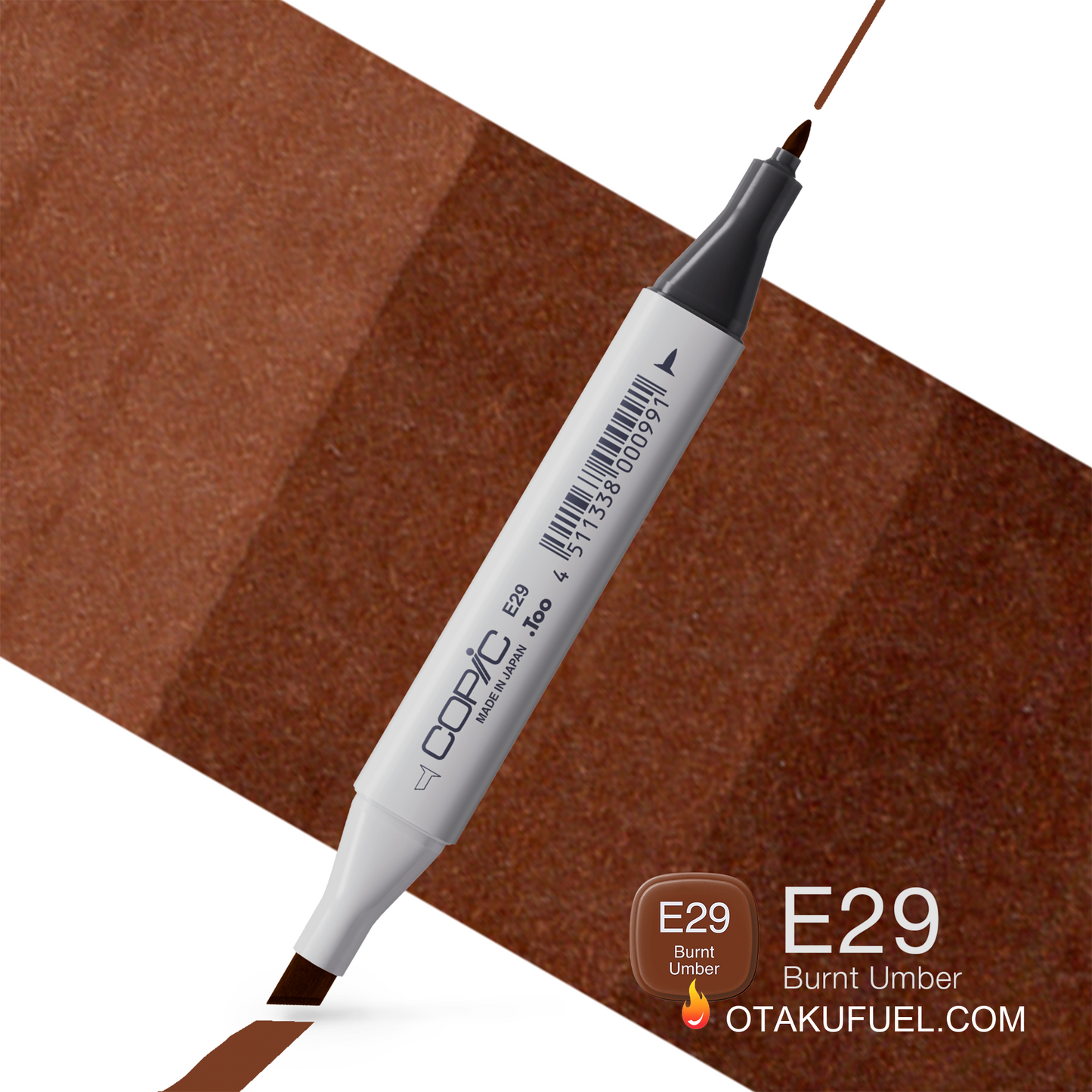 E29-C Burnt Umber CLASSIC Copic Marker <inline style="float: right; margin-right: 10px; background-color: rgb(136, 86, 56);">&nbsp;&nbsp;&nbsp;&nbsp;&nbsp;&nbsp; </inline>