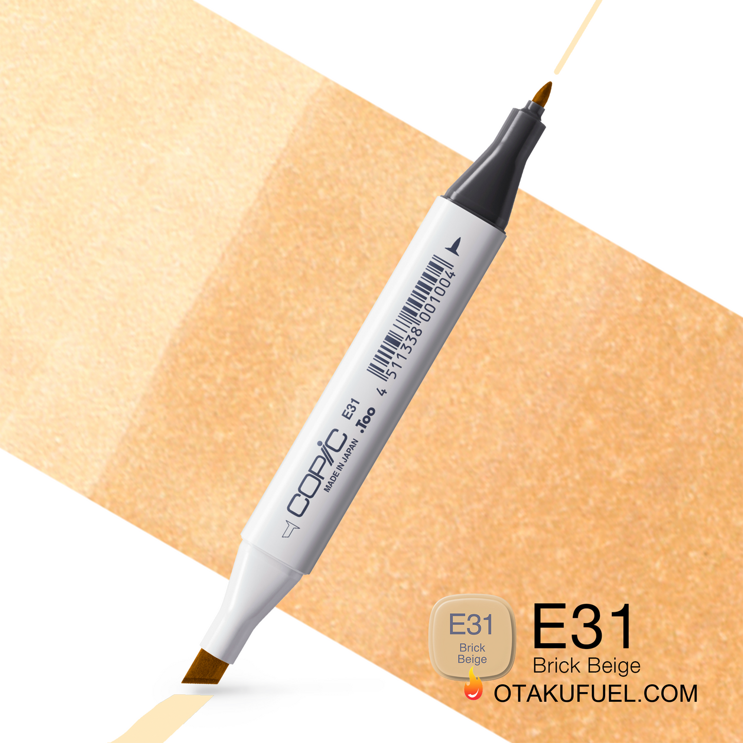 E31-C Brick Beige CLASSIC Copic Marker <inline style="float: right; margin-right: 10px; background-color: rgb(243, 227, 204);">&nbsp;&nbsp;&nbsp;&nbsp;&nbsp;&nbsp; </inline>