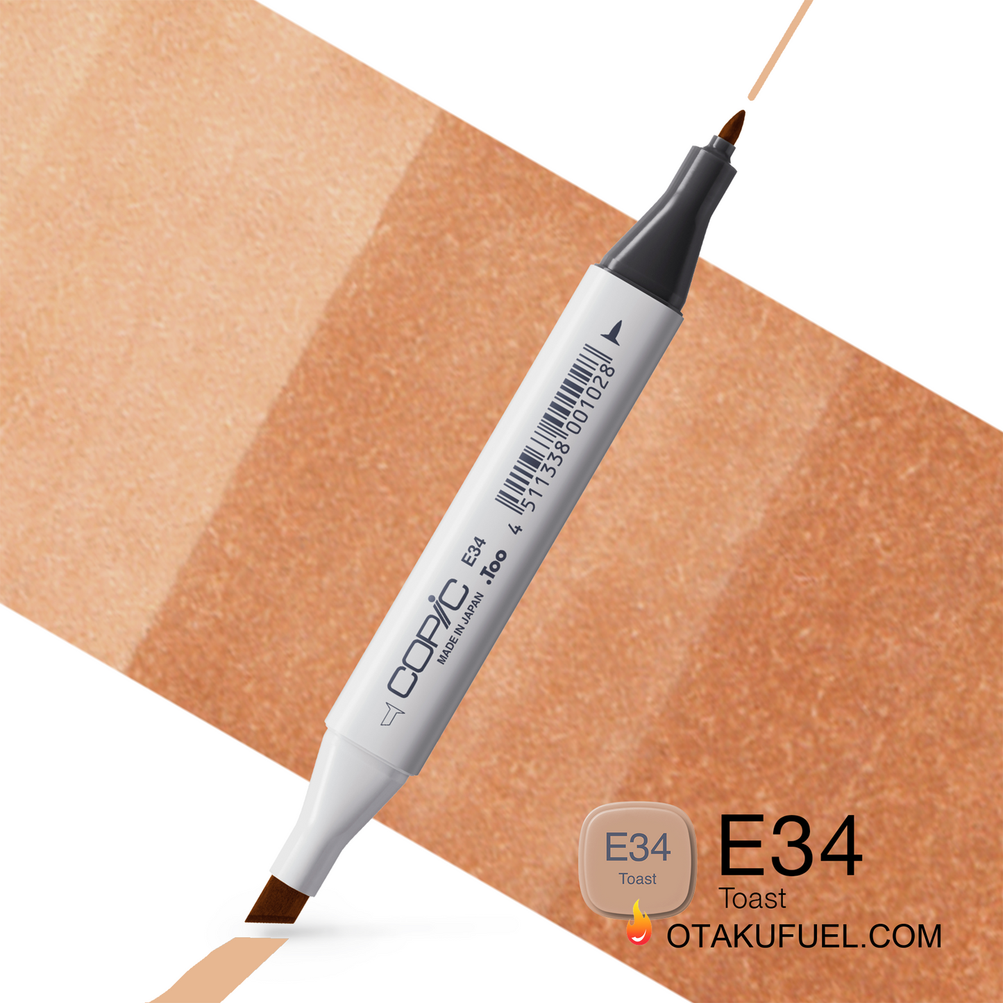 E34-C Toast CLASSIC Copic Marker <inline style="float: right; margin-right: 10px; background-color: rgb(232, 197, 157);">&nbsp;&nbsp;&nbsp;&nbsp;&nbsp;&nbsp; </inline>